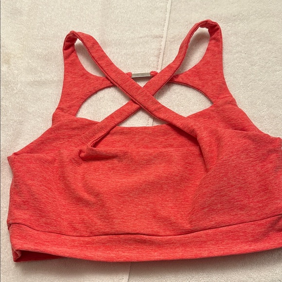 Bombshell Sportswear Coral Two Way Sports Bra - Picture 3 of 4